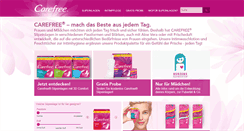 Desktop Screenshot of carefree.de
